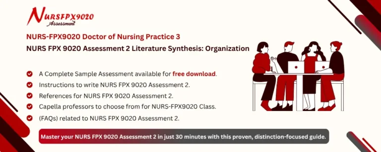 NURS FPX 9020 Assessment 2